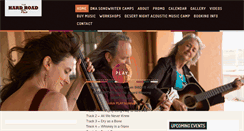Desktop Screenshot of hardroadtrio.com